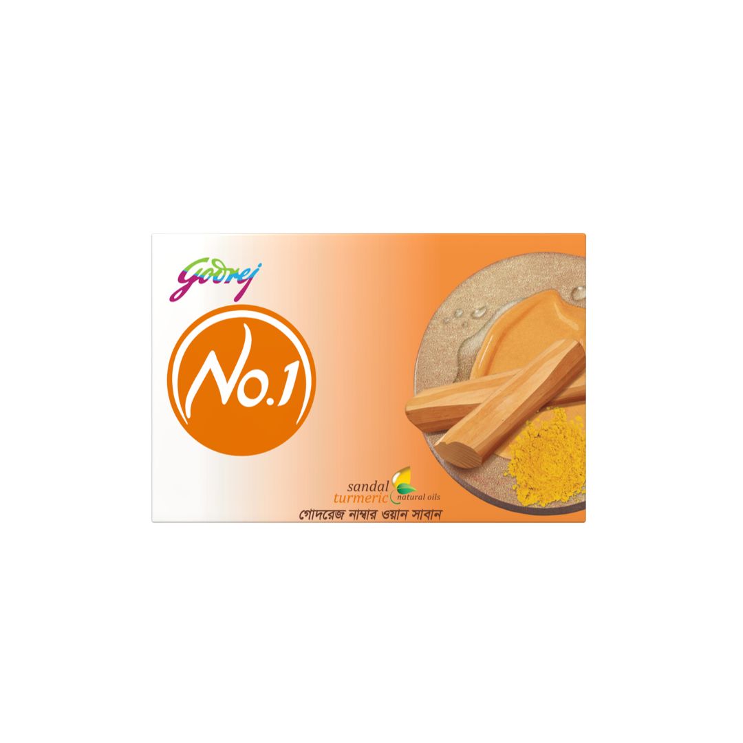 Godrej No.1 Soap Sandal 75g - Girlco